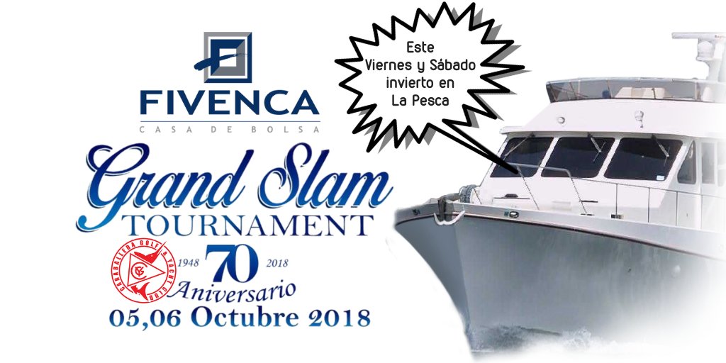 CaraballedaGYC's tweet photo. Invierte tiempo en tu pasión.
Para las demás inversiones confía en @Fivenca 
Patrocinante Oficial del #GrandSlam #Caraballeda70Aniversario

Para los que se inscriben a última hora: ☎️212 9537632/0433 https://t.co/Vw14RiczhP