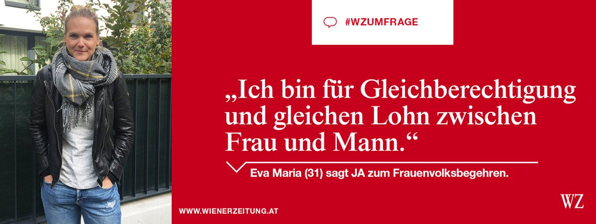 WienerZeitung's tweet photo. Volksbegehren: Drei #volksbegehren stehen von 1. bis 8. Oktober zur Unterschrift bereit. Welches unterschreiben Sie und warum? Wir haben uns umgehört. Teil zwei der #WZcommunity Serie.

Einen Überblick gibt es hier: https://t.co/e91Fhw3Ajk https://t.co/BHbZNC9HPN