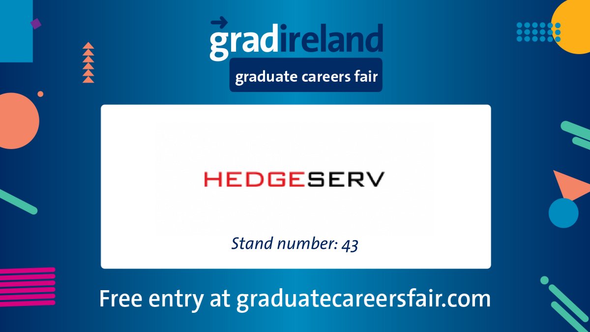 gradireland's tweet image. Speak to the team from #hedgeserv at the #gradfair to find out about all of their #graduate opportunities! bit.ly/2wlVNOk