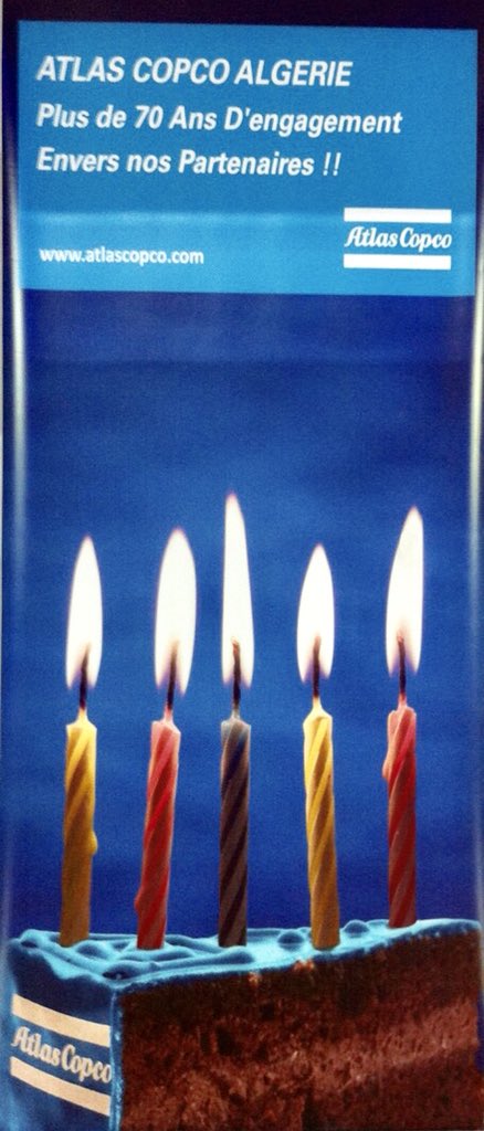 SwedeninDZ's tweet photo. Félicitations à @AtlasCopcoAlg qui fête 70 ans de présence ininterrompue en #Algérie ! Célébration ce matin avec @epirocgroup et S.E.M. l’Ambassadeur de Belgique @BusinessSweME @setradepolicy @Utrikesdep @AtlasCopcoGroup https://t.co/qx4sZW2wPs