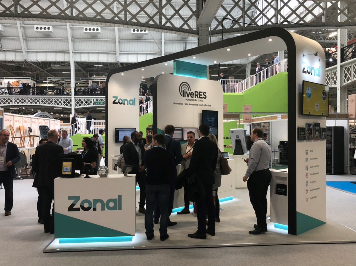 ZonalUK's tweet photo. It's day two at the @RestaurantShow and the #liveRES and #Zonal teams are busy, come over to stand GK10 and find out more about our impressive range of products and how we can help you #TRS2018 https://t.co/SzRZDaQp4r
