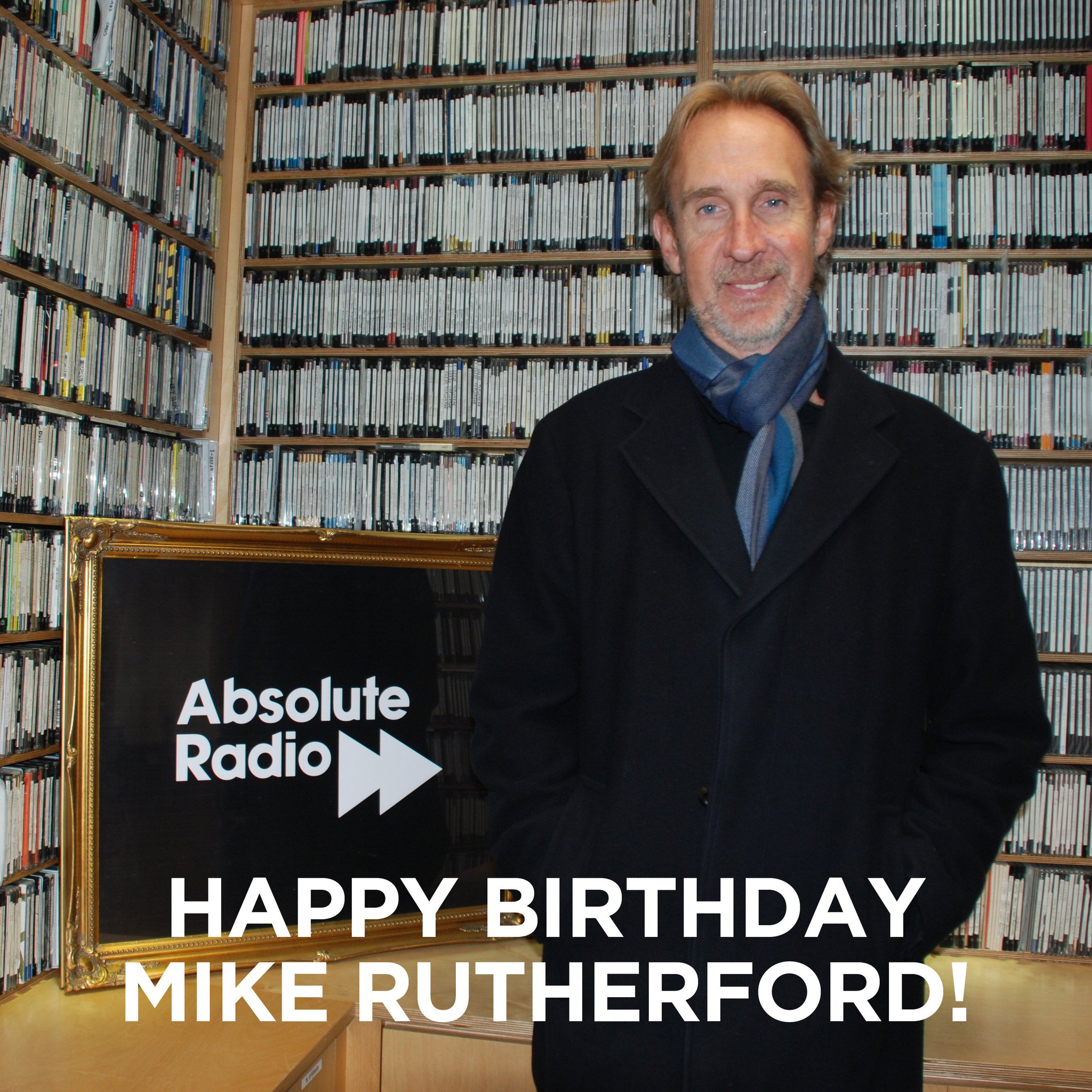 A very happy birthday to Mike Rutherford of Genesis, Mike + The Mechanics and more! 