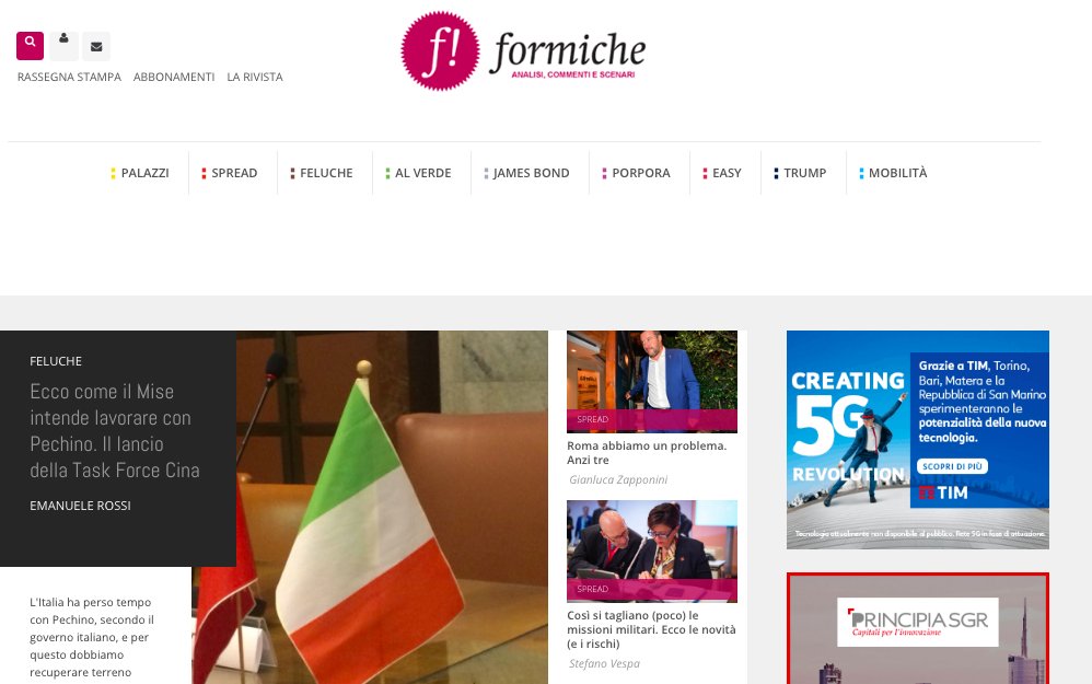 de_f_t's tweet photo. In apertura su @formichenews, il lancio della #TaskForceCina del governo italiano
▶️ https://t.co/VwORJvMWZa https://t.co/etNYq4FOtv