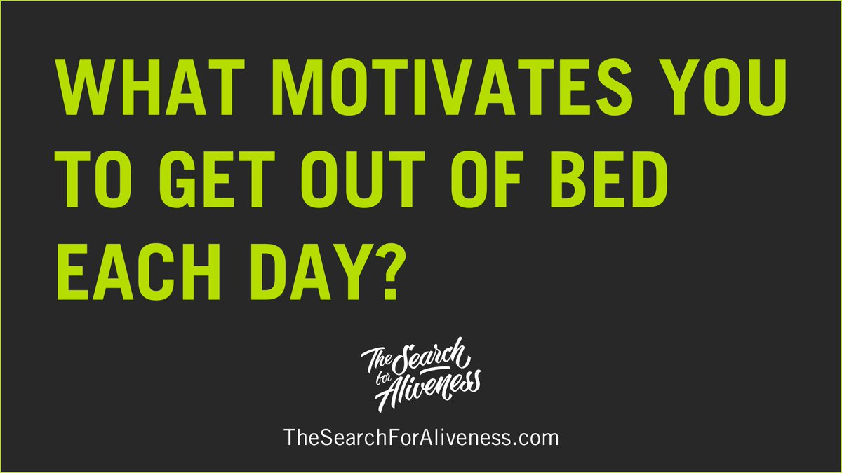 vpellicano's tweet photo. #RT @AlivenessSeries: Are you motivated from the moment you get out of bed each day?
#TuesdayMotivation #TheSearchForAliveness #IFeelAliveWhen #Motivation #Documentary #Aliveness #ALifeFulfilled #Docuseries @TuthillCorp https://t.co/mW1hIP167L