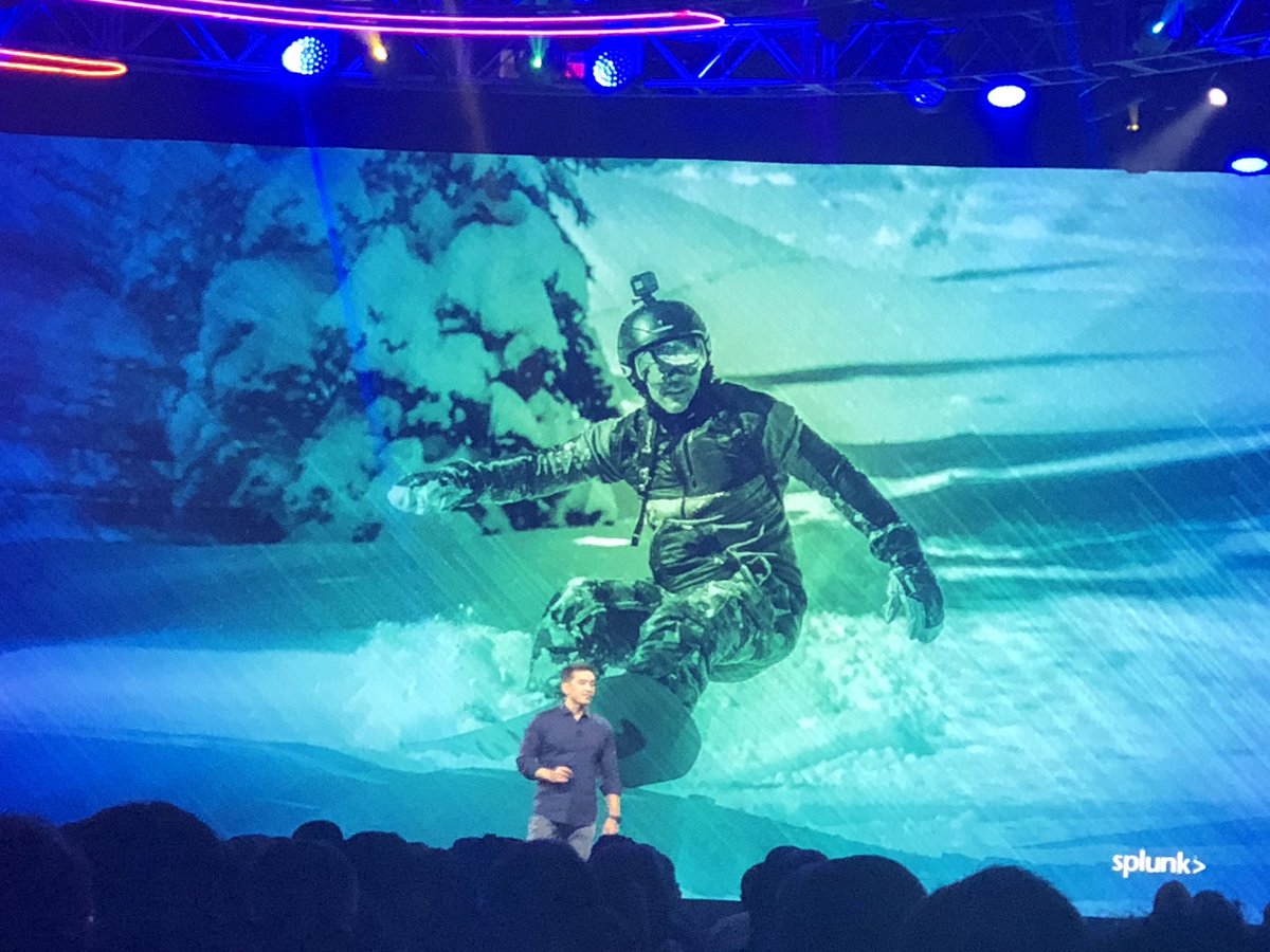 KMillerMorris's tweet photo. “Go Harder, Go Faster, Go Higher” with #Splunk .. Tim Tully, CTO and Head of Products @Splunkconf #splunklife https://t.co/na8eUZvmFa