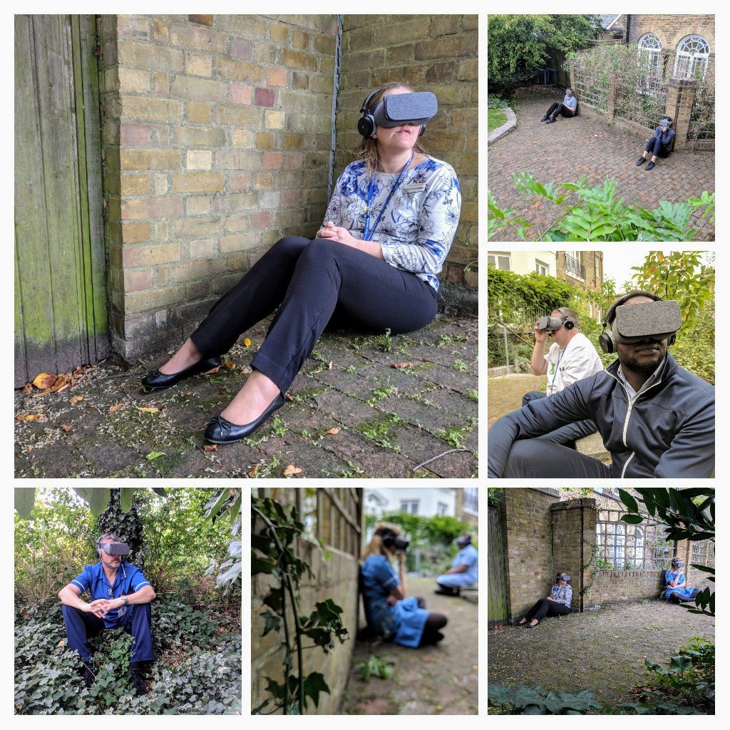 FlixFilmsUK's tweet photo. Homelessness Awareness Week 2018 @trinityhospice Giving immersive first person experience of homelessness to healthcare professionals using Virtual Reality! @perna_letizia #VR4Good #VRinhealthcare #VRhomelessness #VRimpact #beyondVR https://t.co/UsRbFZK1vR