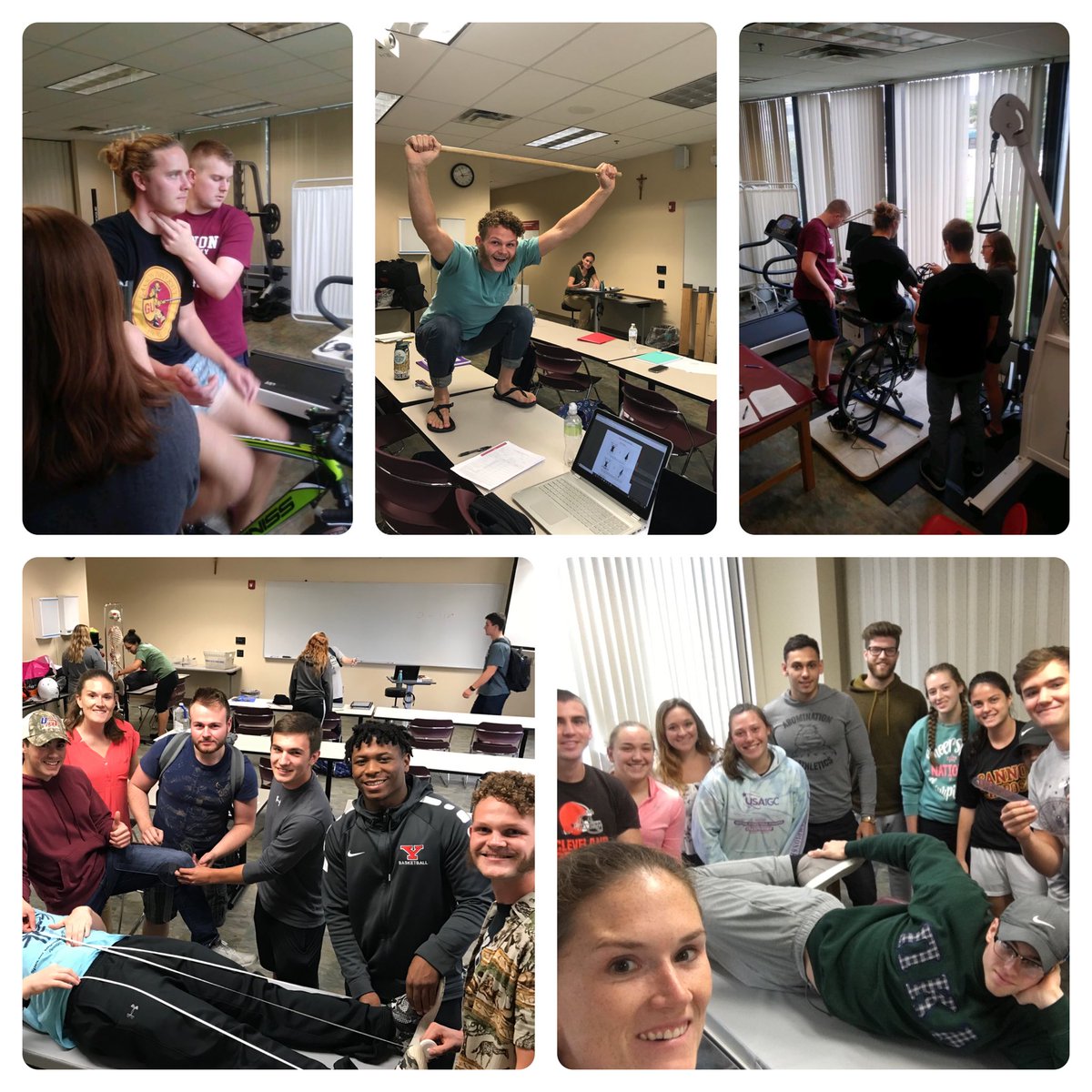 GannonUSPRT's tweet image. Great stuff happening in the Kinesiology and Fitness Assessment labs. Come join us in the #GUSES department and you will have a blast while you learn! #GannonU #sweatscience #kinesiology #ACSM  #gettingsmarter #bettereveryday