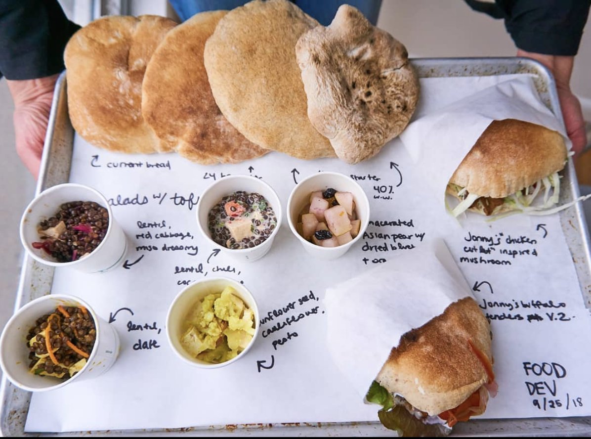 cloverfoodlab's tweet photo. Recap of Food Dev last week! We played around with different bread recipes including a 24 hour starter, 48 hour starter, and increasing proportions of @mainegrains whole wheat. What will we experiment with today? Join the fun, 3pm at CloverHUB in Inman Square. https://t.co/Dg2JOUXOqP