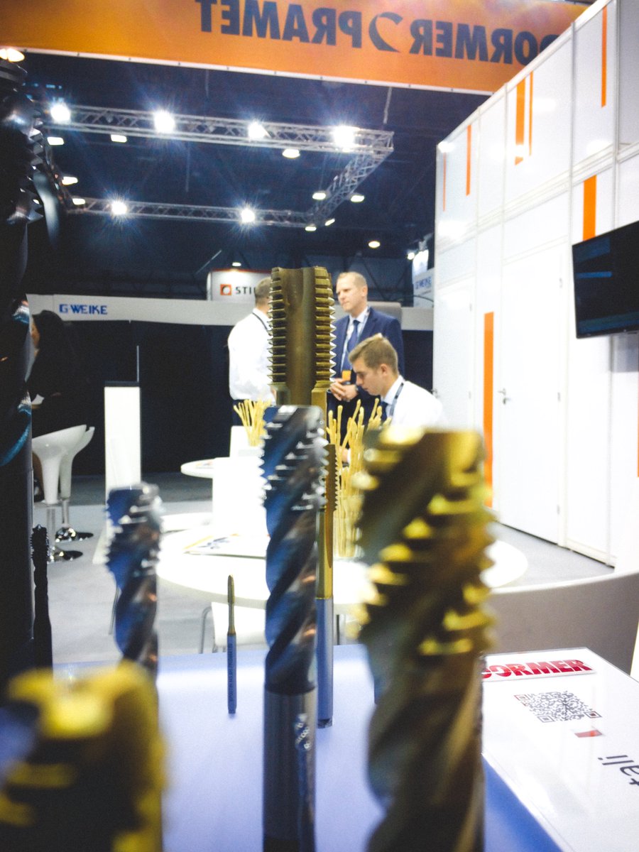 DormerPramet's tweet photo. We are attending the #TOOLEX exhibition in Sosnowiec, #Poland. The international trade fair, 2-4 Oct, will see 500 exhibitors from 14 countries &amp; over 10,000 visitors. Dormer Pramet is at stand 314 in hall A. https://t.co/i6lLLs8VIS https://t.co/n1bk5KofYJ