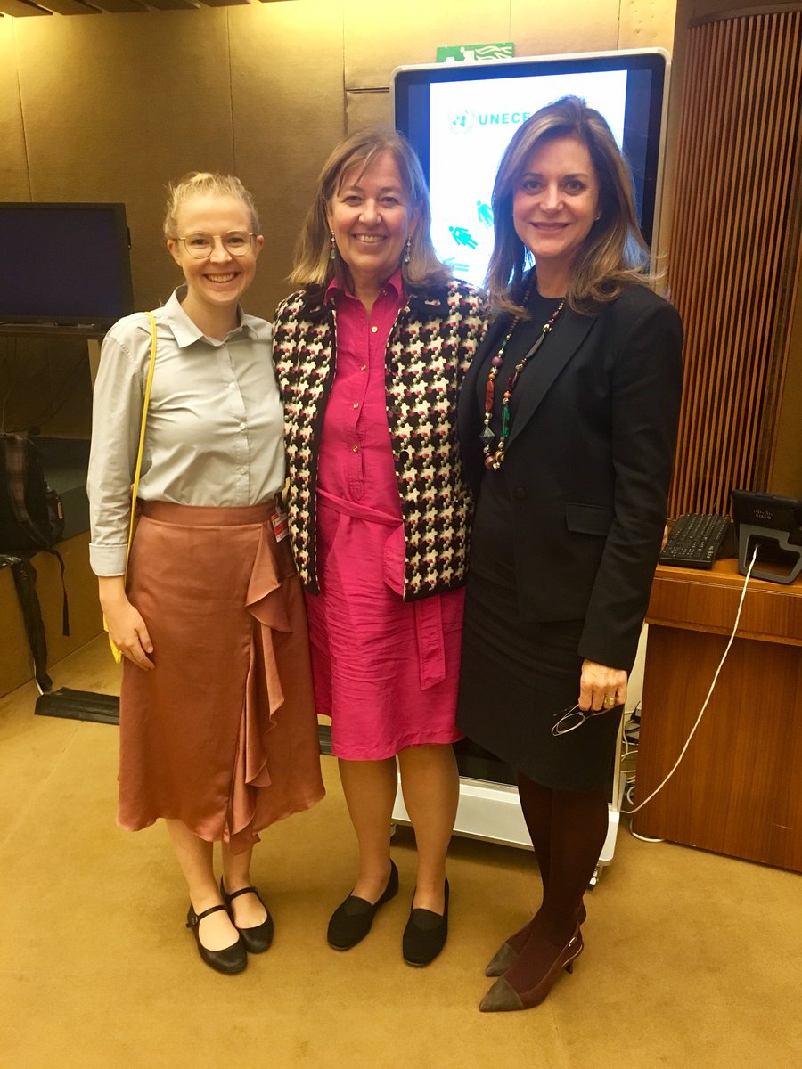 #TeamCanada here at #ICPD25! @unfpaeecaro @pu_unece and @CanadaUNGeneva  represented by @ArmitageUNFPA, @AmbMcCarney, and yours truly! It was great working with you both! Many thanks to the Ambassador for chairing this morning’s panel 🇨🇦