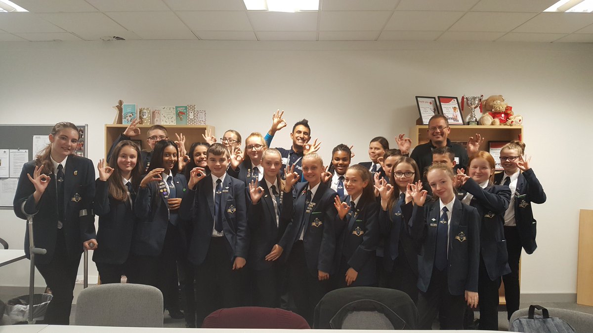 Inspiring visit today with young people from St Michael's Church of England school. We heard about #21AOK project where they perform 21 days of acts of kindness. Take the challenge yourself! Kindness is free...Sprinkle it like confetti!! 😊😍🥰