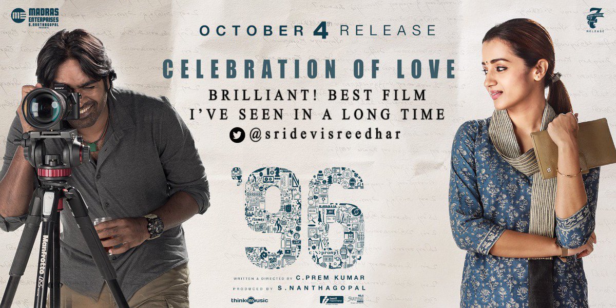 Kollywoodtoday's tweet photo. #96CelebrationOfLove
#96SchoolGroupPicChallenge
#96TheMovie #2DaysToGoFor96
@VijaySethuOffl @trishtrashers @Premkumar1710
@MadrasEnterpriz @7screenstudio @govind_vasantha @Poet_UmaDevi @gopiprasannaa @thinkmusicindia @proyuvraaj https://t.co/IcfGZIp2Ll