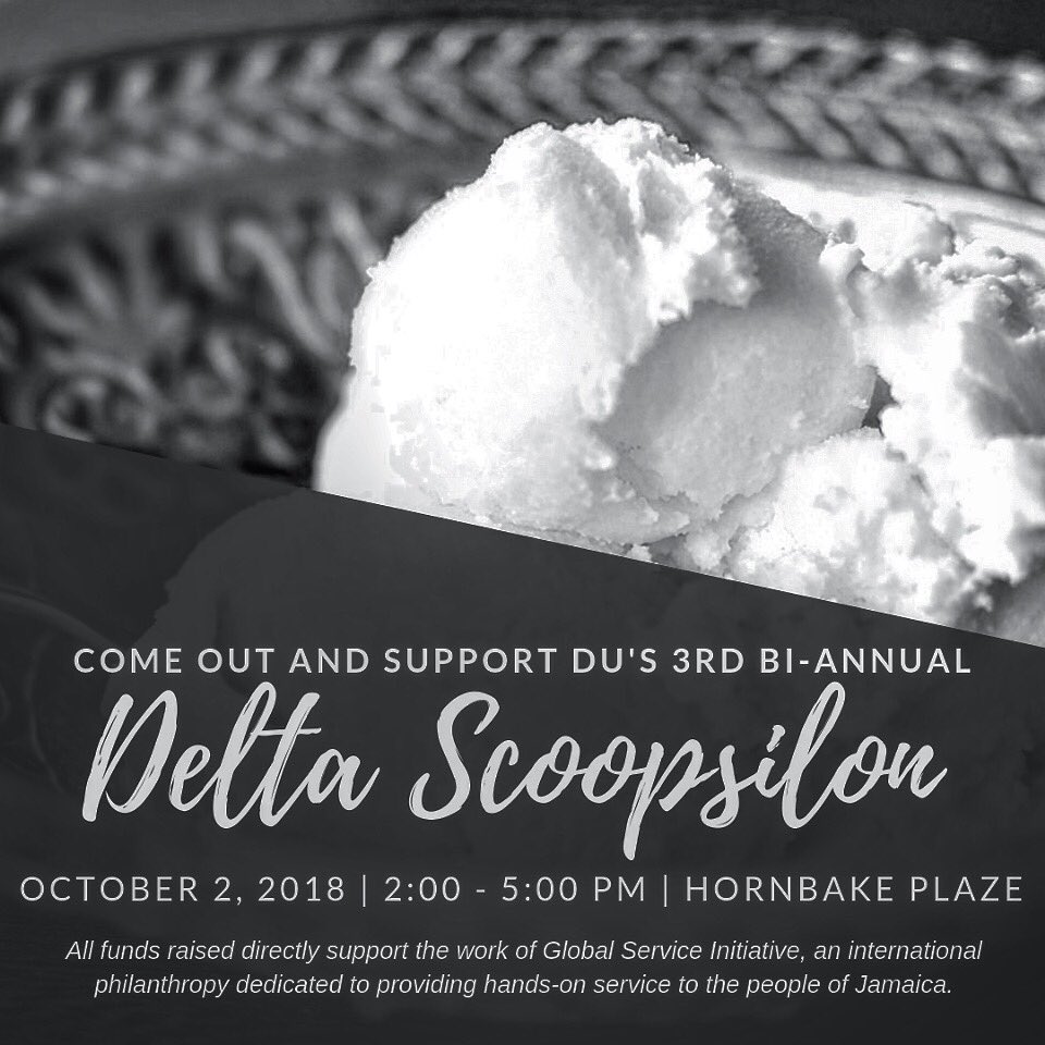 MatthewATalley's tweet photo. Free from 2-5 PM? Be sure to stop by Hornbake Plaza and get a scoop of ice cream to support Delta Upsilon’s Global Service Initiative!
-
You can also support by going to: https://t.co/3Qp9q0nZrf
-
#DeltaScoopsilon #Scoopsilon #DU #UMD #GSI #IceCream #HornbakePlaza https://t.co/ZogriEkruy