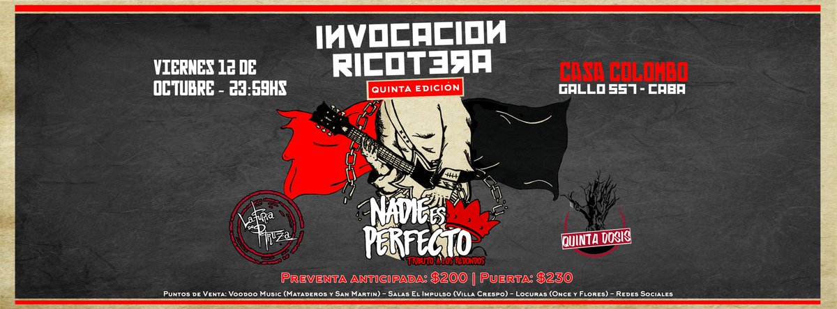 Invocación Ricotera llega a <a href="/CasaColomboCC/">Casa Colombo</a> en pleno Fuego de Octubre | <a href="/papryka___/">Norbert</a>

paprykadigital.wixsite.com/papryka/blog/i…