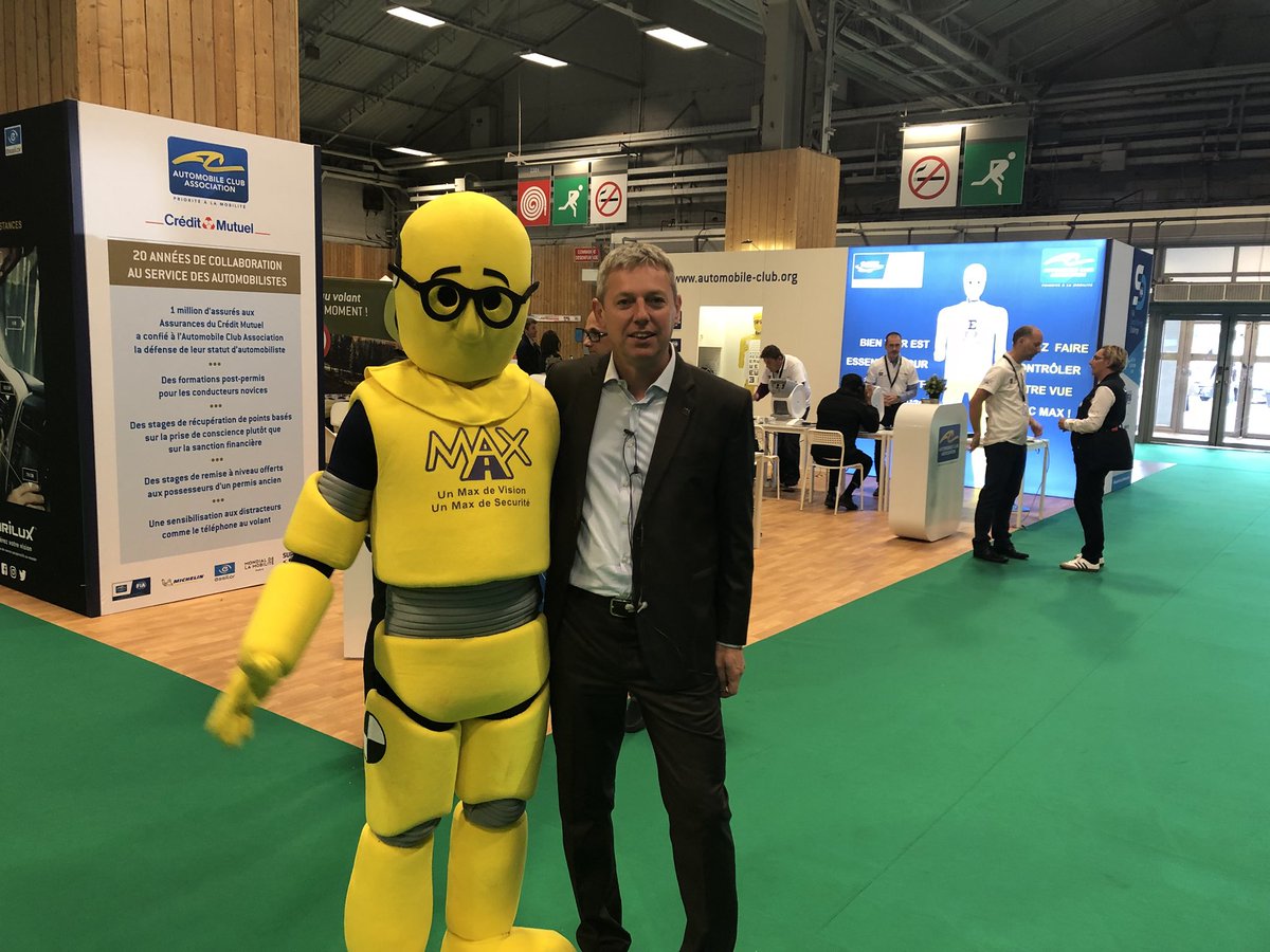 lucapascotto's tweet photo. Meet Max / #checkyourvision #RoadSafety #3500lives #MondialAuto https://t.co/7fbLd9XomX
