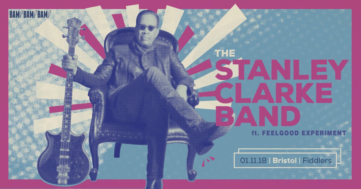 BRISTOL 1ST NOV
We're honoured to be supporting <a href="/MrStanleyClarke/">Stanley Clarke</a> at <a href="/FiddlersBristol/">Fiddlers Club</a> ⚡️⚡️⚡️
facebook.com/events/4611106…