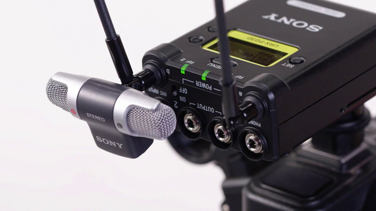 SonyProUSA's tweet photo. Sony's URX-P03D portable 2-channel wireless receiver offers the sound quality of digital audio processing, combined with the reliability of analog FM modulation https://t.co/boslBCjrdw #ENG #EFP #sonyproaudio https://t.co/I7SC7kqjed