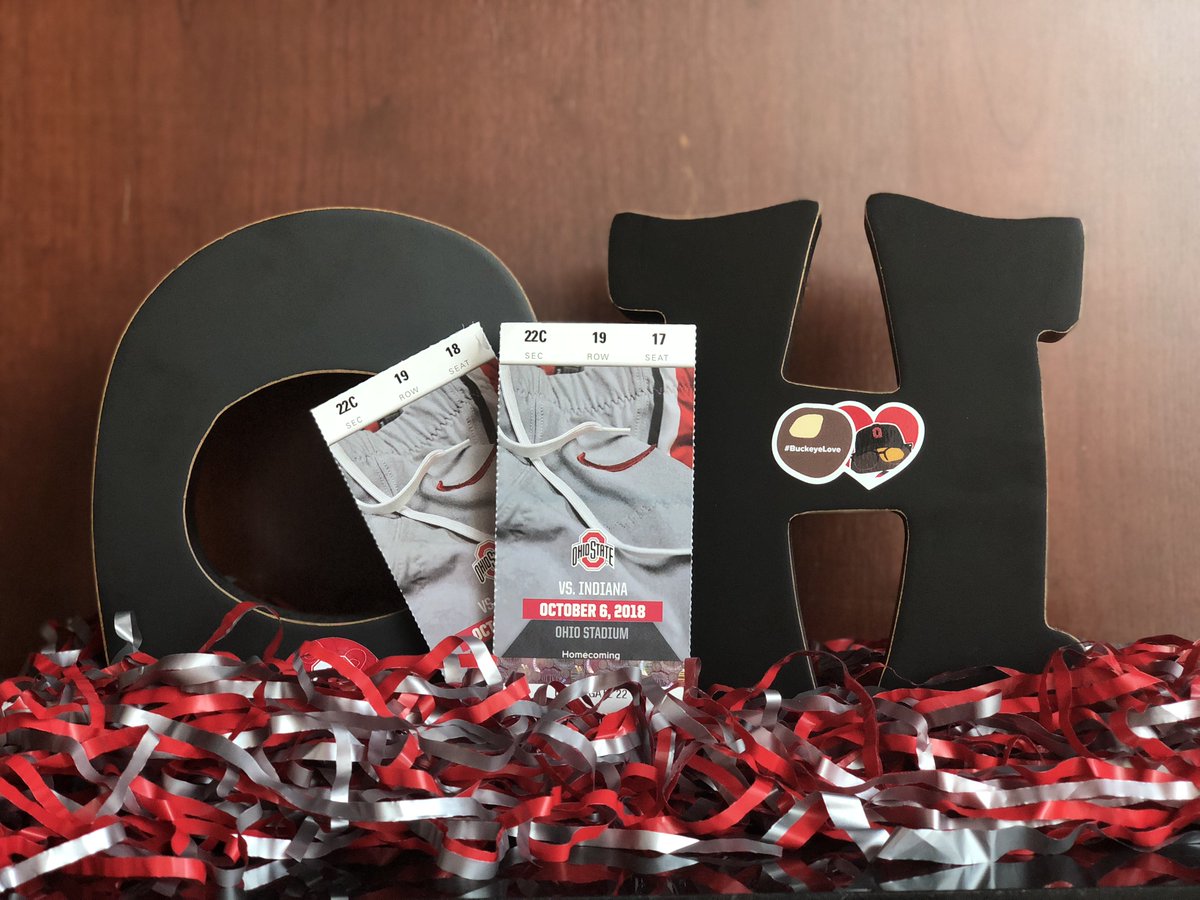 jsmithsportsatl's tweet photo. To celebrate #HomecomingOSU, I am giving away ✌🏻 tickets to the Indiana game. 

To enter, all you have to do is RT this post and follow me. 

I’ll announce a winner this evening around 6. Good luck and #GoBucks! #BuckeyeForLife https://t.co/E39A9LAVtB
