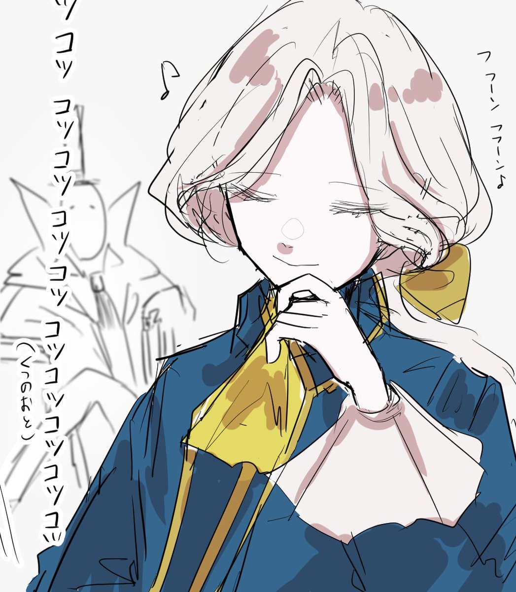 ログアウト 固定 Identityvイラスト 第五人格イラスト ジョセフ描くと何故か後ろにイケメン枠ハンターのリッパーが来るようになりました