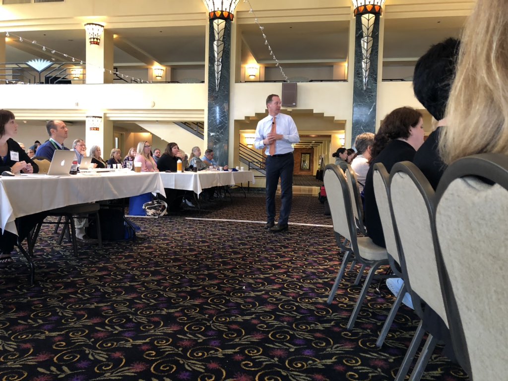 RESAKurt's tweet photo. @ChrisTurnerEdD @NoviAcademics @NoviAcademics did an awesome job as the QUE conference Keynote! https://t.co/IXpin3g2KC