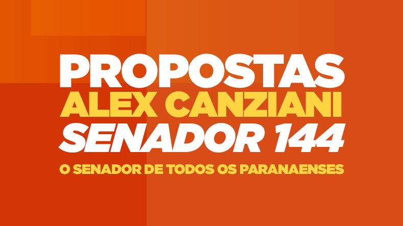 CanzianiAlex's tweet photo. Clique no link: https://t.co/28FCnmCXHp
Confira as propostas de ALEX 144 para o Senado Federal.
#VOTE144 #VaiAlex #Senador144 #Alex144 https://t.co/Oj8OQ1XQxN
