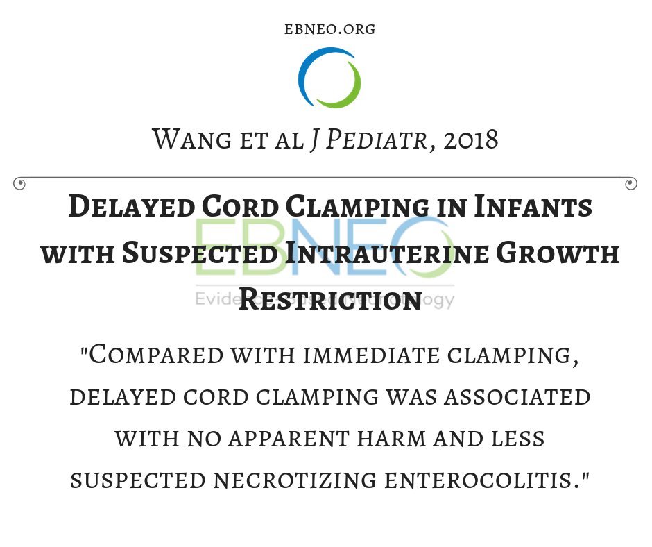 Evidence-Based Neo (@ebneo) on Twitter photo Work from <a href="/RIHospital/">Rhode Island Hospital</a> <a href="/HasbroChildrens/">Hasbro Children's</a> funded by <a href="/NINR/">NINR</a> published in <a href="/JPediatr/">JournalofPediatrics</a> supports delayed cord clamping for growth restricted preterm neonates! #ebneoalert #neoEBM ow.ly/cSPx30m43CD ow.ly/9yEf30m43FE Work from <a href="/RIHospital/">Rhode Island Hospital</a> <a href="/HasbroChildrens/">Hasbro Children's</a> funded by <a href="/NINR/">NINR</a> published in <a href="/JPediatr/">JournalofPediatrics</a> supports delayed cord clamping for growth restricted preterm neonates! #ebneoalert #neoEBM ow.ly/cSPx30m43CD ow.ly/9yEf30m43FE
