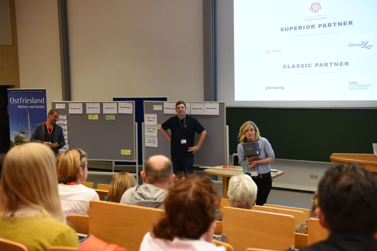 Fotos und erste Nachberichterstattung jetzt online unter tourismuscampus.de/das-war-der-to… #ostfriesland #tcwhv18 #nordsee #barcamp #wilhelmshaven