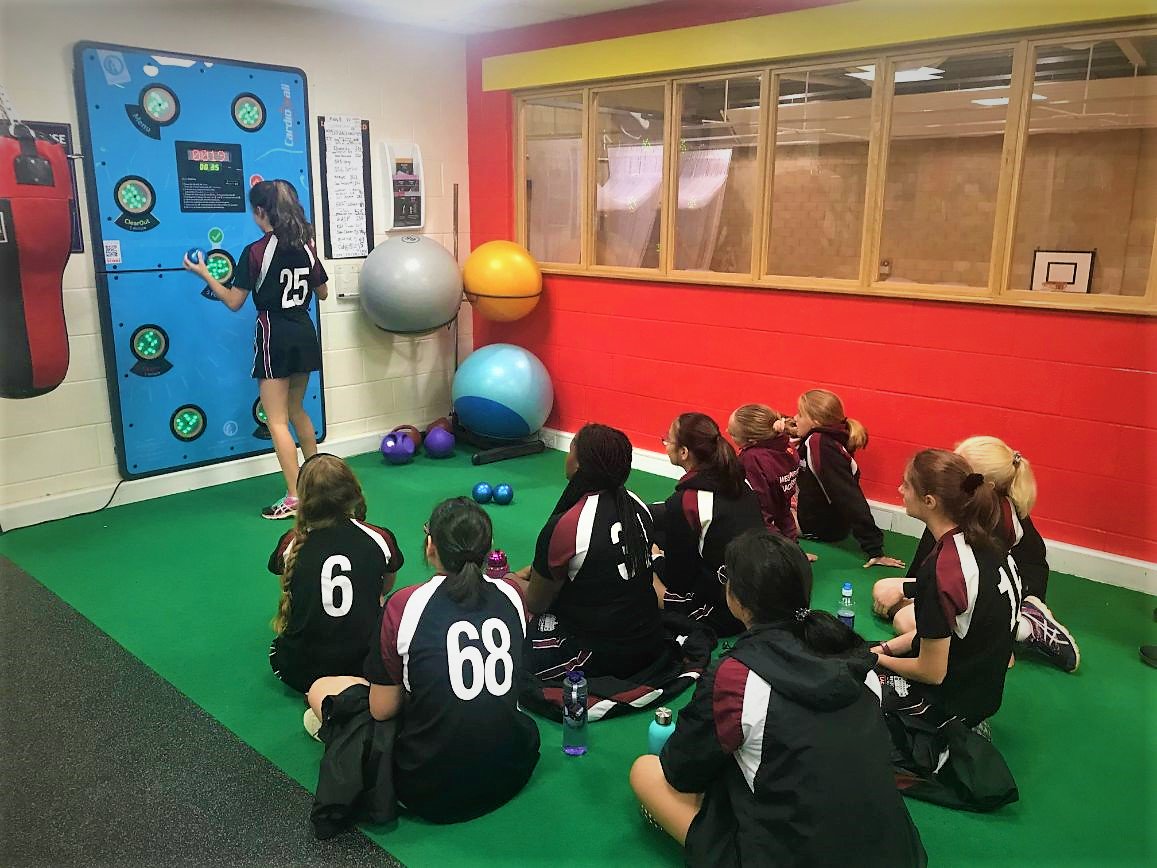 ruggedinteract's tweet photo. It's great to see the Year 9's at @WestonbirtSch using our #CardioWall as part of a baseline fitness test. We can't wait to hear about the positive effects it has on their fitness throughout the term! @WestonbirtLC @Westonbirt_PE #SchoolSport #EveryActive https://t.co/prmuabTLmu