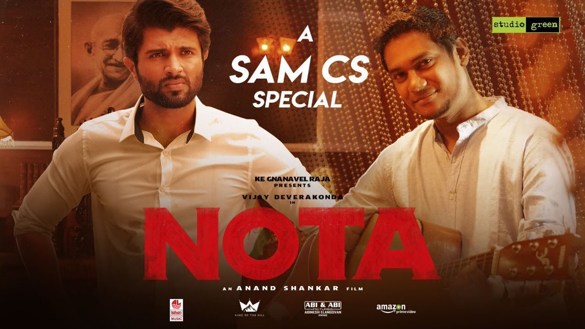 ursniresh's tweet photo. #NOTA The Rise Of Leader Making video
#MadeInMacedonia #SamCSspecial #NOTAonOct5
▶️https://t.co/7AUrThqYXF @StudioGreen2
@TheDeverakonda @anandshank @kegvraja
@Mehreenpirzada @SamCSmusic @dop_santha @LahariMusic https://t.co/9lse9gFoVV
