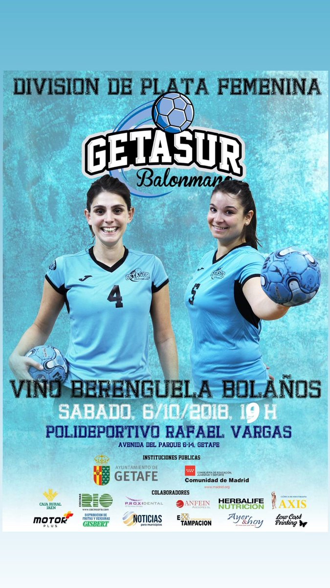 dgdp94_gtf's tweet photo. Cartel del partido @BMGetasur vs @BmBolanos que se disputa en el Pabellón Rafael Vargas
#almono
#vamoschicas
#vamosgeta
#titisteam
#guerrerasdegetafe
#getafensedecorazon
#laaficioneslaoctavajugadora
#aporlaprimeravictoria https://t.co/0wsKQnMGFt