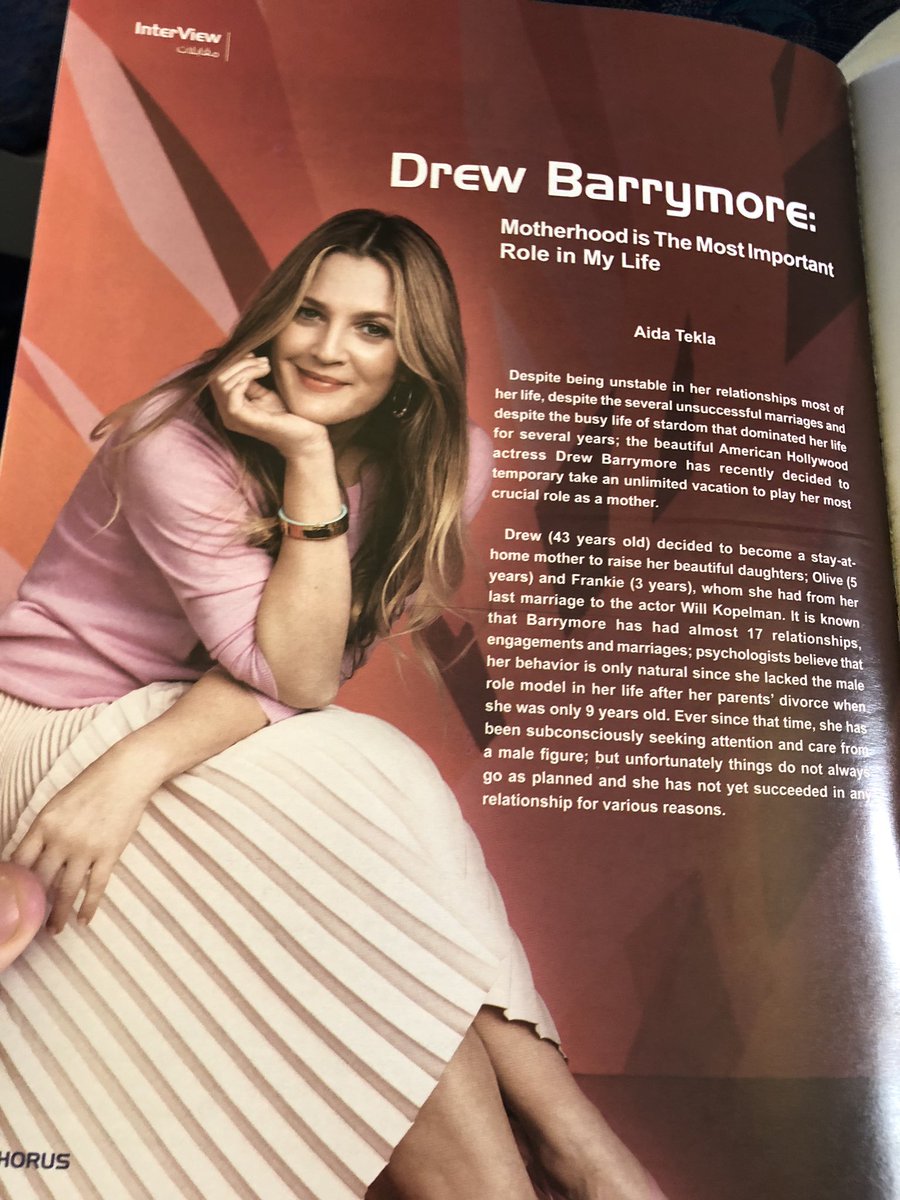 Drew Barrymore Interview Magazine