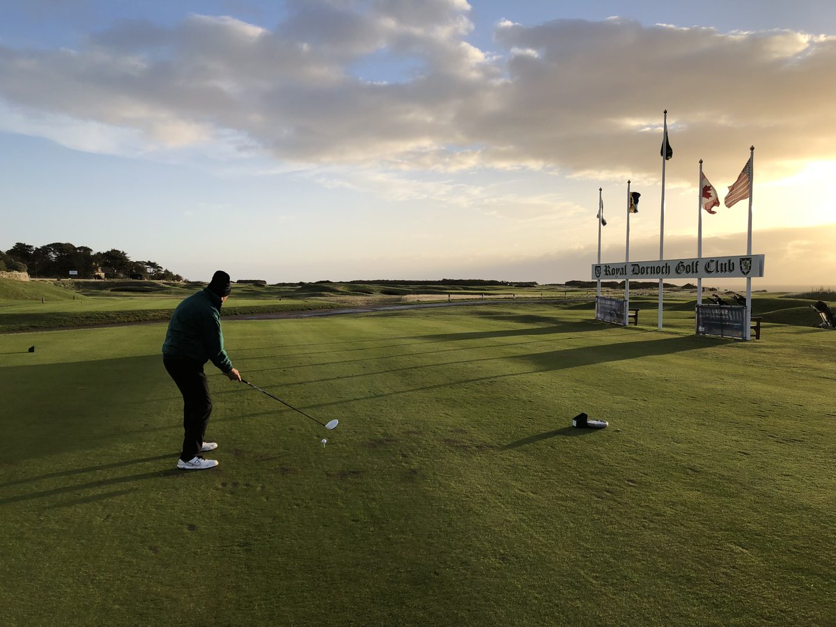 RoyalDornochGC's tweet photo. Some pictures from day 2 of the #HGLProAm. Great effort from everyone so far! https://t.co/gPGkPmOyGE
