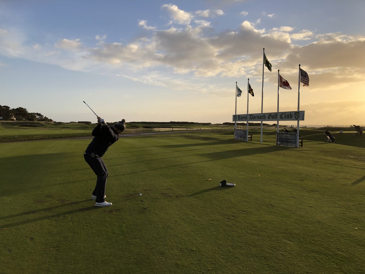 RoyalDornochGC's tweet photo. Some pictures from day 2 of the #HGLProAm. Great effort from everyone so far! https://t.co/gPGkPmOyGE