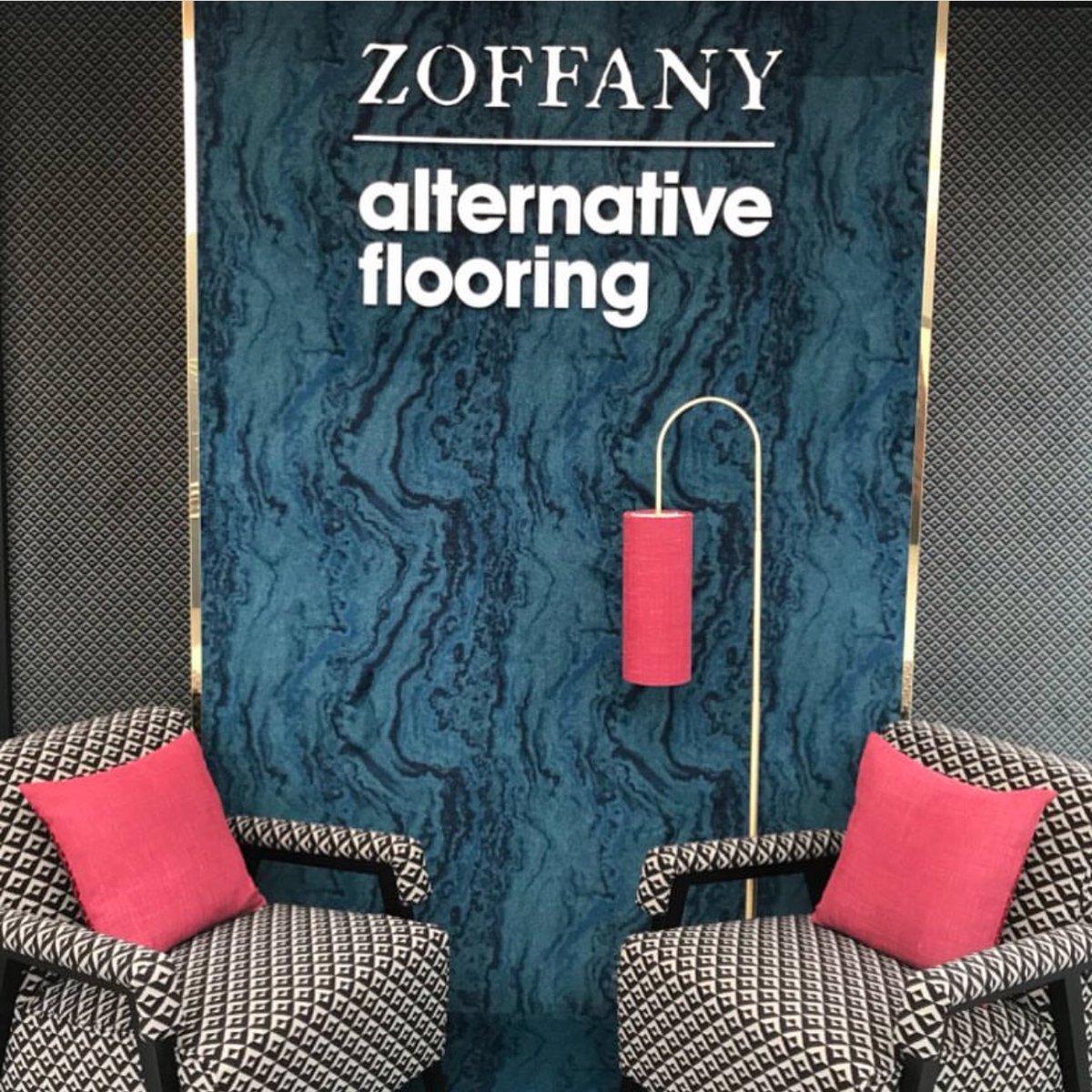 bellafigurauk's tweet photo. Great to see our new #Telescope floor lamp on the @AlternativeFlr stand at @Decorex_Intl this year. Featuring beautiful velvet fabrics from @zoffanyfw #contourcollection #new #contour #alternativeflooring https://t.co/hE8C2OV8qO
