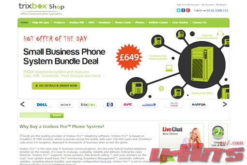 uHitsDirectory's tweet image. u-hits.com added : Trixbox UK - Offers open source communication system,  trixbox pro, hardware, business phone system services.... (u-hits.com/detail/trixbox…)  #InternetTelephony