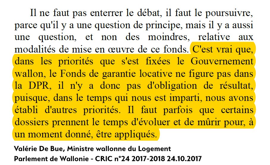 Débat #RTBF Communales à Marche, Fonds de garantie locative : ce qui est bon pour Marche pour le candidat <a href="/wborsus/">Willy BORSUS</a>, n’est pas prioritaire pour le #walgov du Ministre-Président Borsus ! #parlwal bit.ly/2xWSiOZ (1/2)