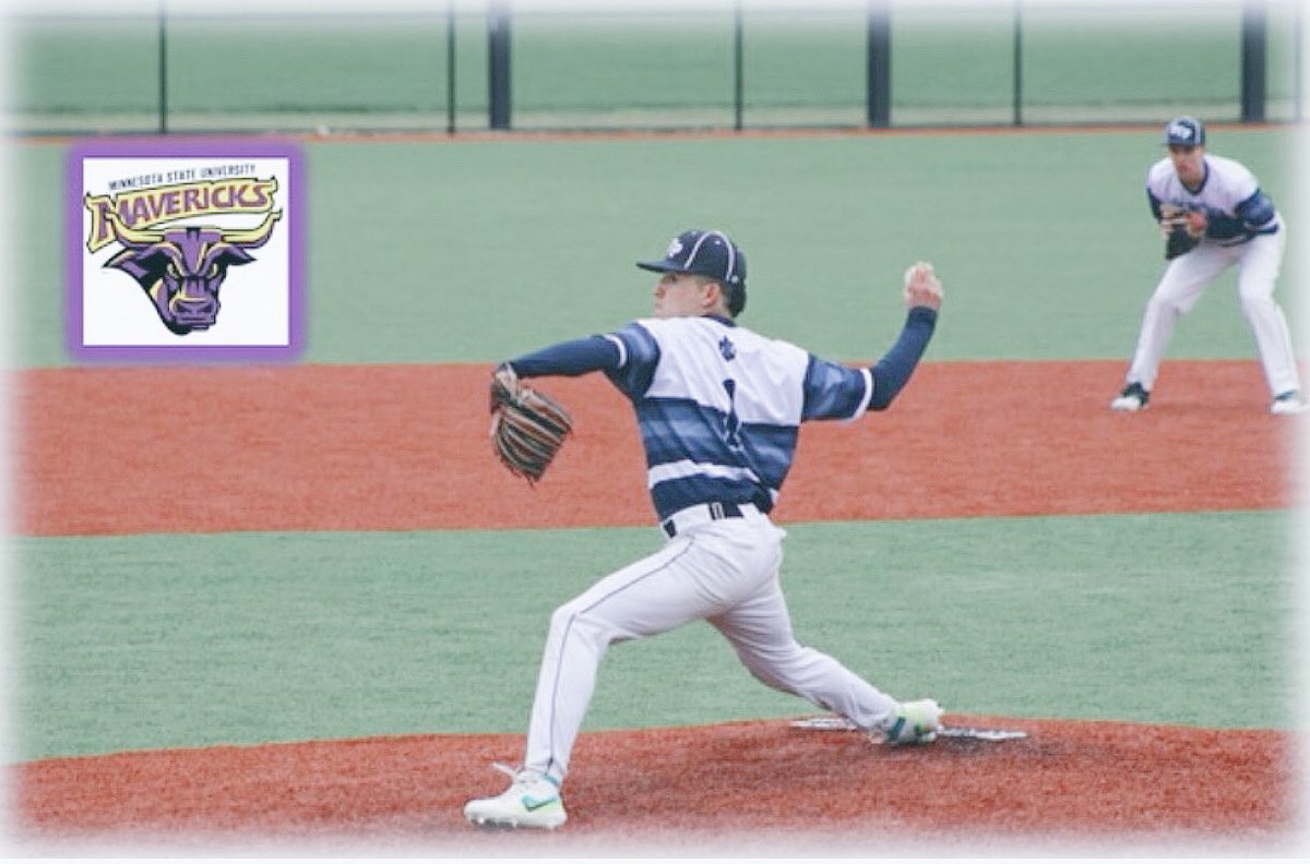 AndrewRegner1's tweet image. I'm very excited to announce that I have committed to play baseball and further my education at Minnesota State University, Mankato #GoMavs🤟🏽 #MinnStBaseball