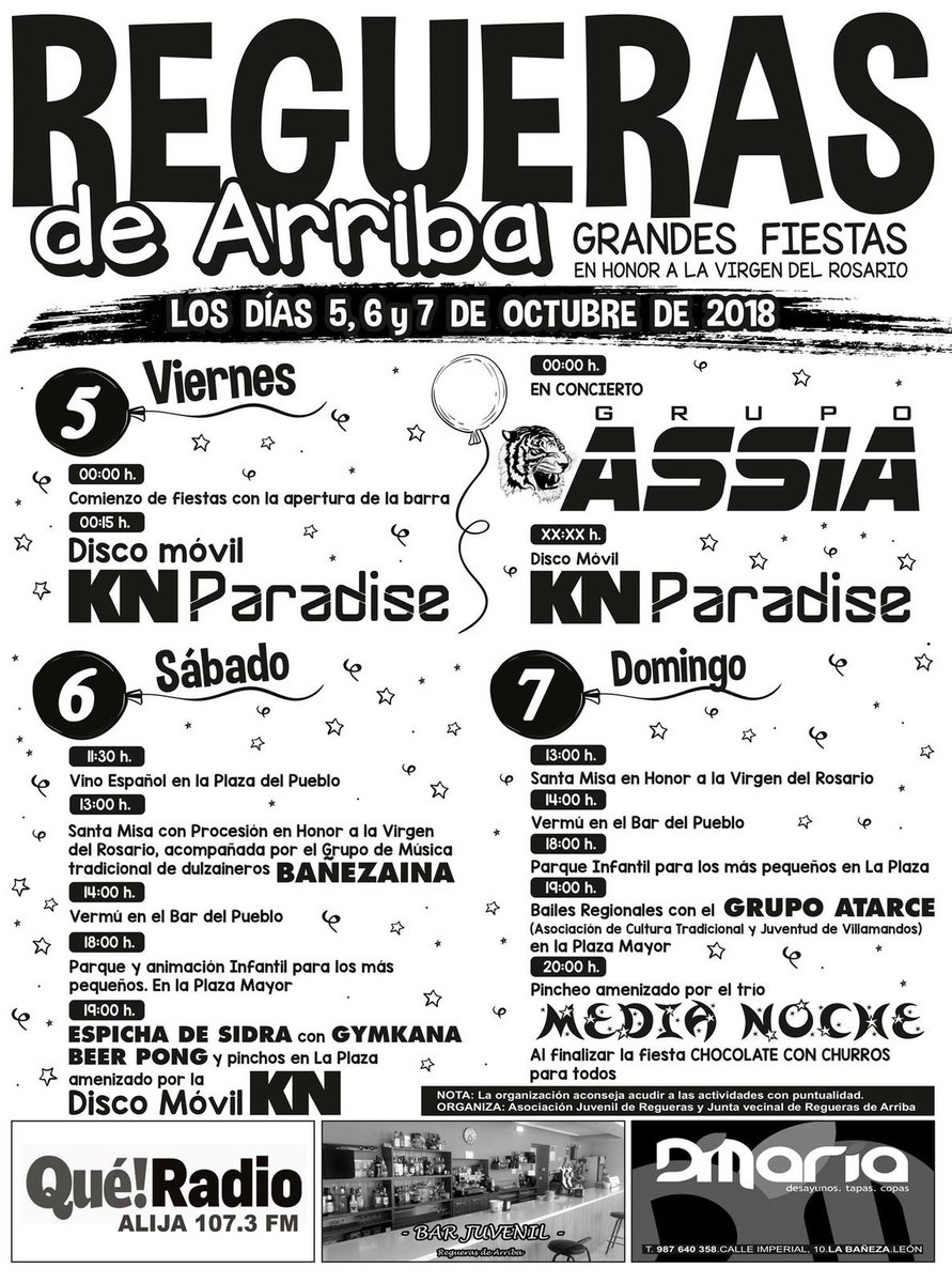 kn_paradise's tweet photo. Bueno amigos este finde acabamos con el verano en regueras de arriba os esperamos la preparamos 2018 https://t.co/T0cUYx4Cj6
