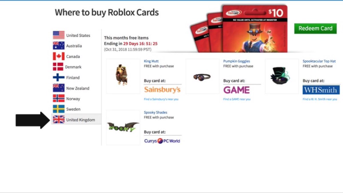 Lily On Twitter Oct Gc Promo Codes International Here S The Link Https T Co 27j3nfgumf Roblox - roblox cards currys