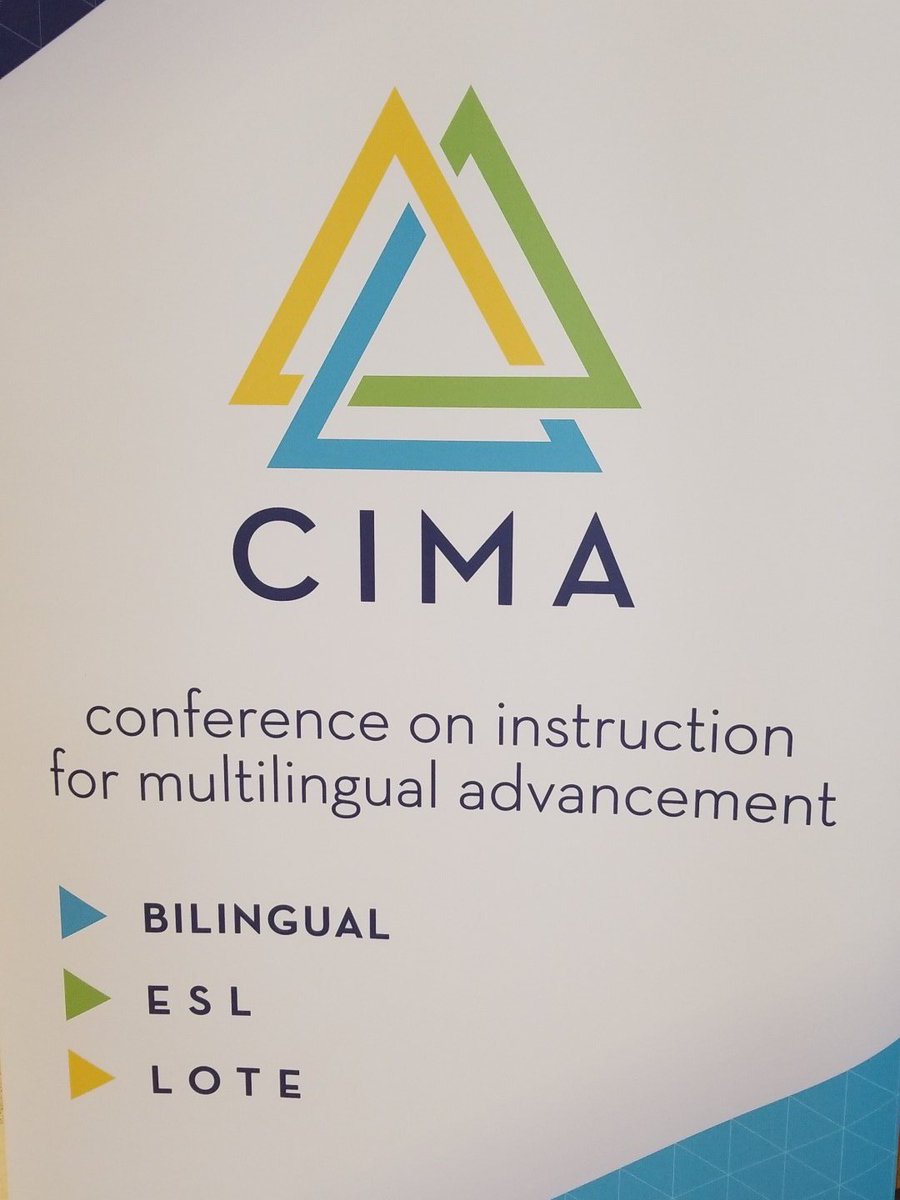 CIMA 2018! #R13bilingualesl