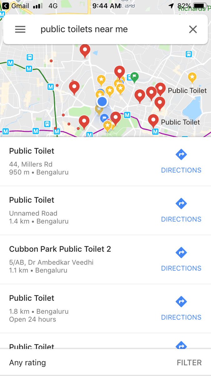 priyachettyr's tweet photo. @Chetankrishna Got to love this @Google @localguides initiative with #SwachhBharat #LooReview #LooSpotting. Shocking that nearest (& quite ugh) #Loo is 950mts away. How close is your nearest #publicloo? Go on, don’t be so such a #toff! Click https://t.co/wsSbzftKjW @localguides https://t.co/fNgWXL43Wh