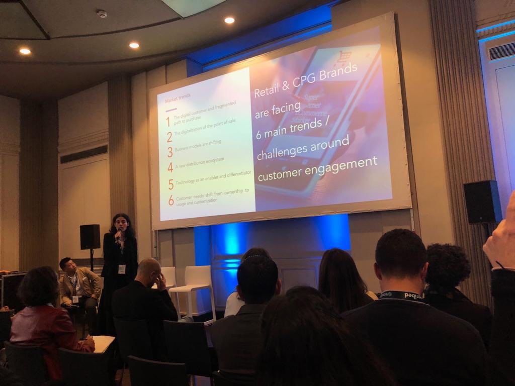 BBridgeDigital's tweet photo. BayBridgeDigital France | Breakout session d’Abigail Schirmann durant #Subscribed #Paris 
#B2C #SubscriptionEconomy #BuildTheBridge #trends 
#Imagine #Innovate #Transform #Succeed https://t.co/oMQHCiEtxH