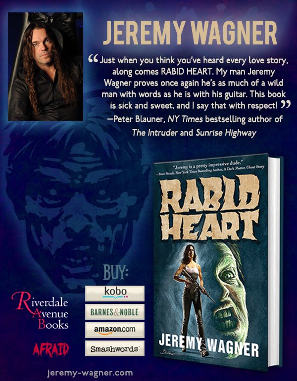 JeremyXWagner's tweet photo. RABID HEART comes out in 2 days!
Order your Hardcover, Paperback, and e-Book/Digital editions via AMAZON! LINK BELOW! 📚📖🤘🏻

https://t.co/QNIV5rnDdE

Design by @xunidesign #RabidHeart #Horror #Novel #Fiction #DarkFiction #Book #Bookstagram #Undead #Cujos #Zombies #Reading https://t.co/STRAOO1mGM