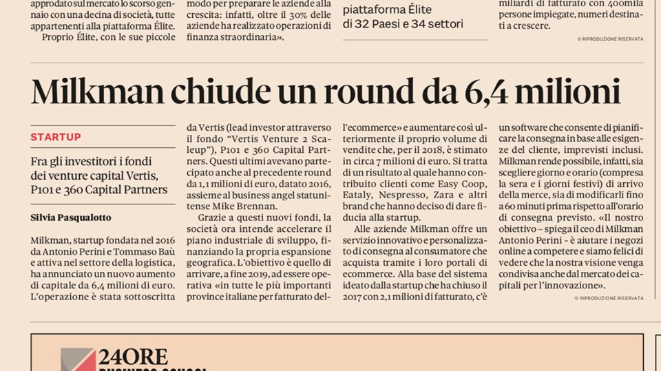 ddl_studio's tweet photo. #ddl_innovation
In queste settimane abbiamo comunicato tanto insieme a @P101Ventures : l'exit di @Musement e di @sellfapp, ma non solo. Programma 102 ha investito in @wonderflow e oggi abbiamo annunciato un aumento di capitale insieme a @mlkmn. 
#p101 #ddl_projects https://t.co/2YaCXOyDig