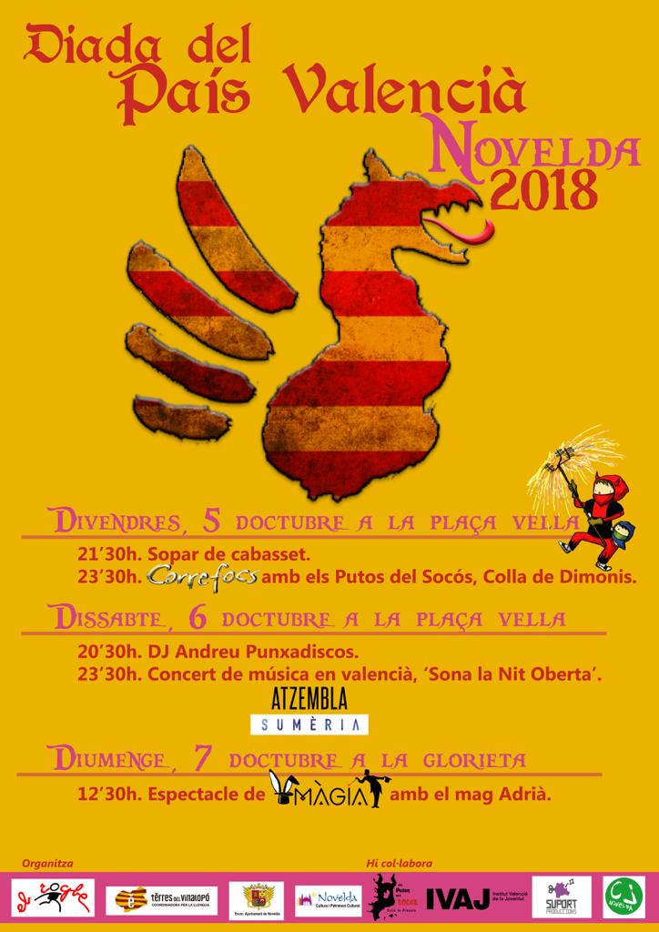 SumeriaGrup's tweet photo. DISSABTE 6 ⚡ NOVELDA
Tornem cap al sud!! Aquesta vegada, celebrant el nou d'octubre, gaudint de la festa que ens tenen preparada a Novelda! 🎈
Tocarem amb els companys d'@atzembla al Sona la Nit Oberta a partir de les 23:30. Entrada gratuïta! No vos ho podeu perdre!! 🙌🏽 https://t.co/0E5BUjZFAt