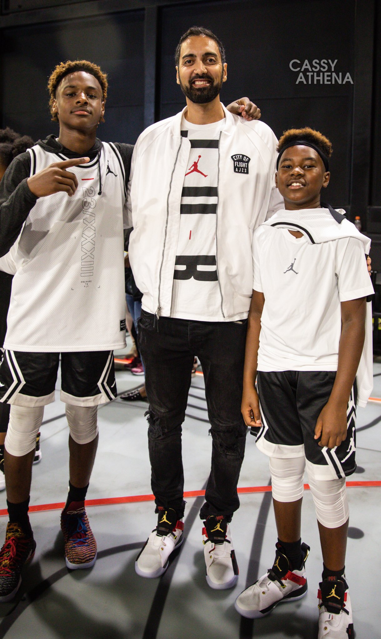 bronny james and bryce