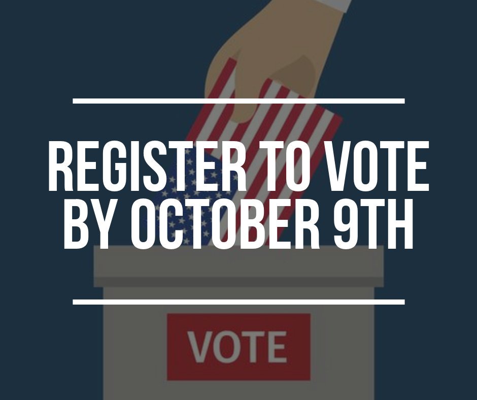 TennesseeRising's tweet photo. Only ONE more week to register to vote in the November election. You can register online at 
https://t.co/VUEa7ZpbLZ https://t.co/q741hRtf78