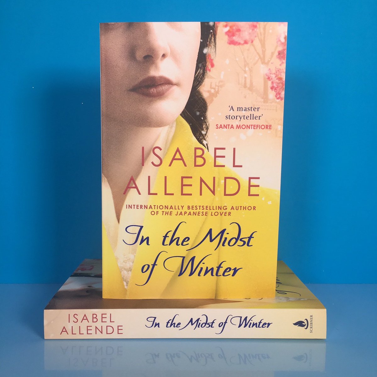 ScribnerUK's tweet photo. ‘A novel of high romance and lush sensuality, unashamedly about the enduring power of love and ending on a note of grace’. The Times
@isabelallende paperback edition of #IntheMidstofWinter is out now in the UK https://t.co/F7xA0bStLA