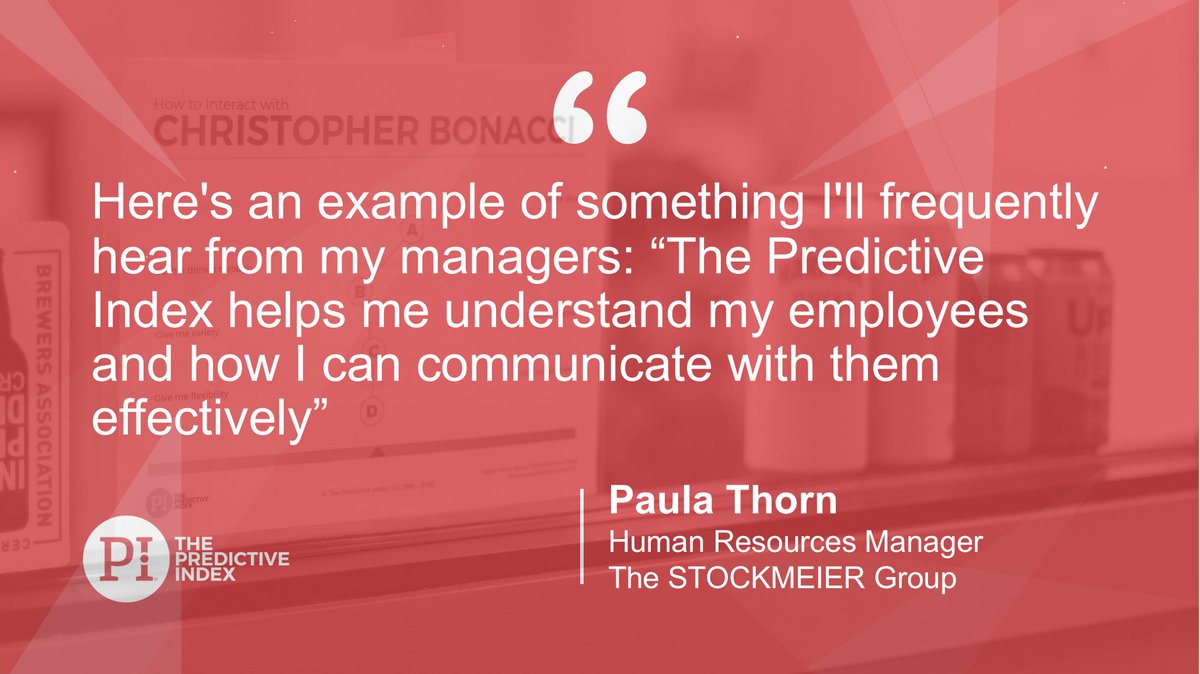 predictiveindex's tweet image. Client Testimonial

#employeeengagement #worklife #betterwork