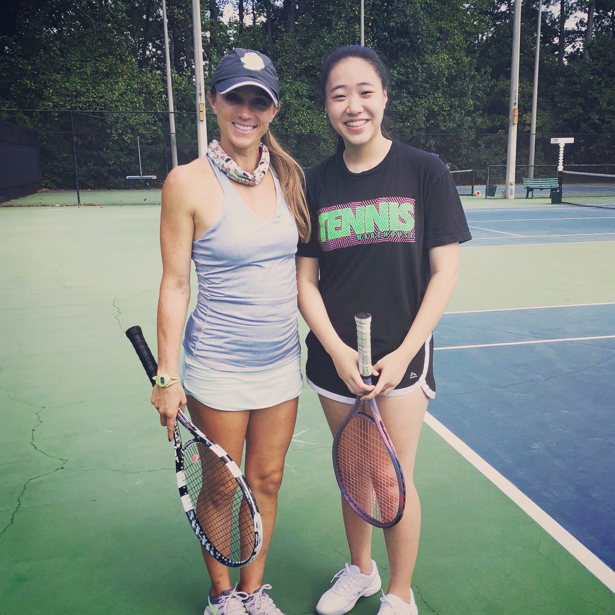 Fall tennis coaching at DeKalb Tennis Center